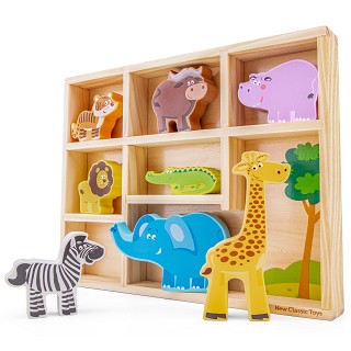 New Classic Toys - Safari Dieren in Box